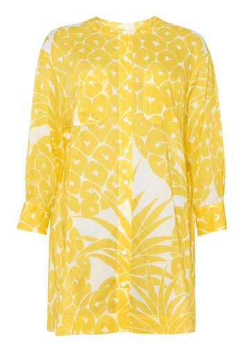 ERES Ricardo pineapple-print minidress - Giallo