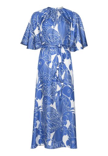 ERES Enrico graphic-print maxi dress - Blu