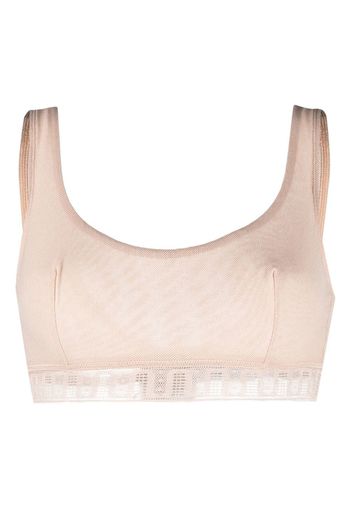 ERES Bralette con dettagli in pizzo - Toni neutri