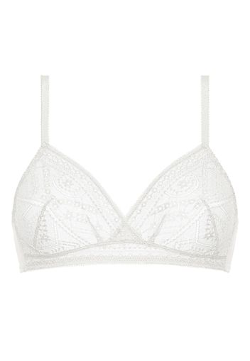 ERES Girofle Wireless triangle bra - Bianco