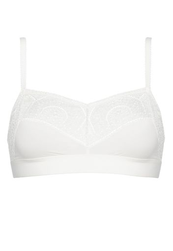 ERES Cedre crop top bra - Bianco