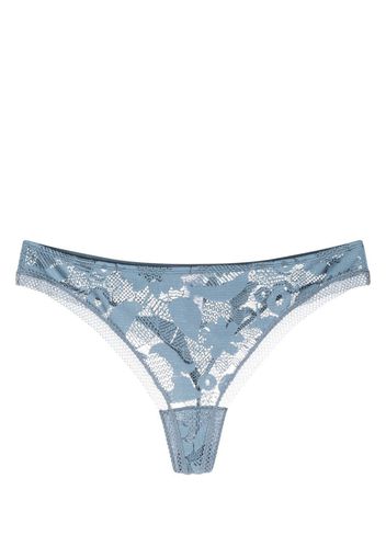 ERES Slip Voile Tanga - Blu