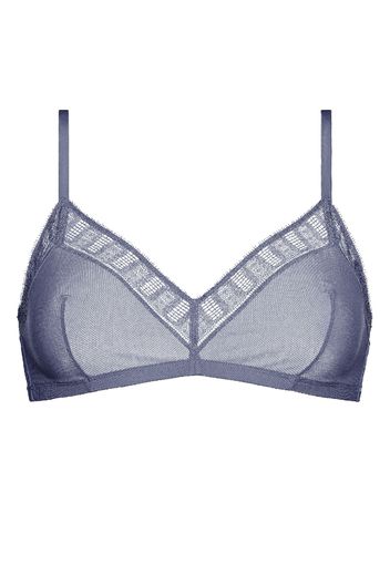 ERES Mémoire lace triangle bra - Blu