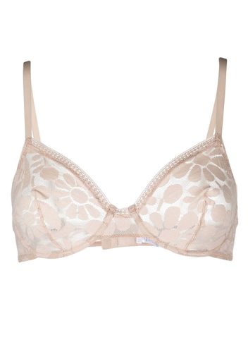 ERES Reggiseno con pizzo a fiori - Rosa