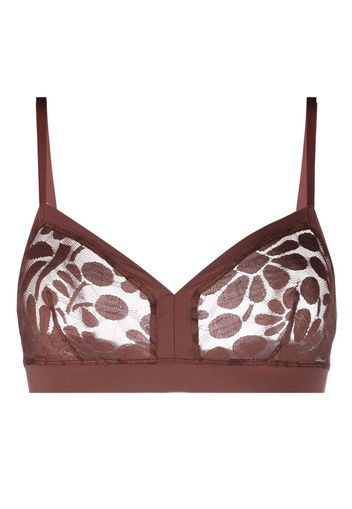 ERES Reggiseno Feminin a fiori - Rosso