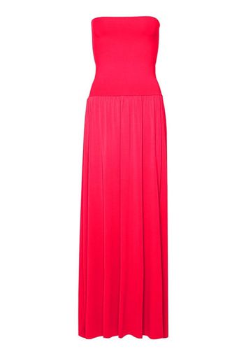 ERES bandeau-style long dress - Rosso