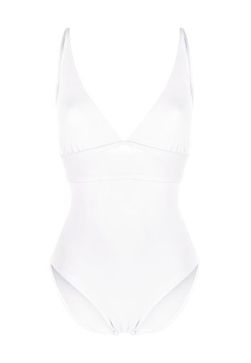 ERES Larcin plunging V-neck swimsuit - Bianco