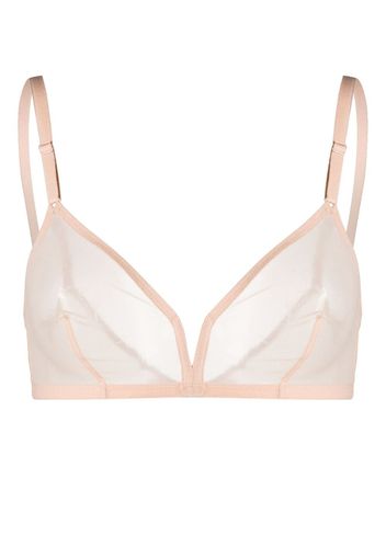 ERES Providence sheer triangle bra - Toni neutri