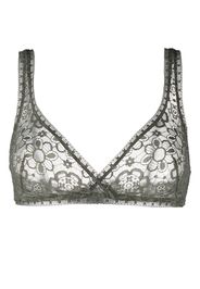 ERES lace-panel bra - Verde