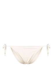 ERES Slip bikini con nodo laterale Punch - Toni neutri