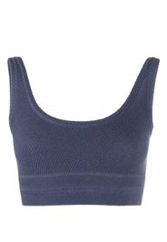 ERES Reggiseno crop con scollo ampio - Blu