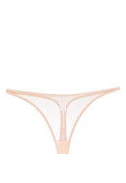 ERES Promesse sheer mesh thong - Toni neutri