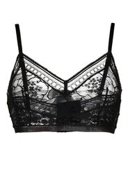ERES Reggiseno Fantaisie in pizzo a fiori - Nero