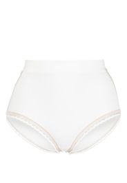 ERES Slip Tempo con bordo in pizzo - Bianco