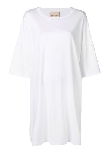 Vestito oversize modello T-shirt