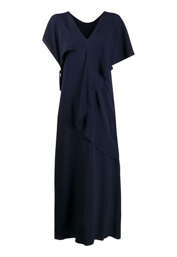 v-neck maxi dress