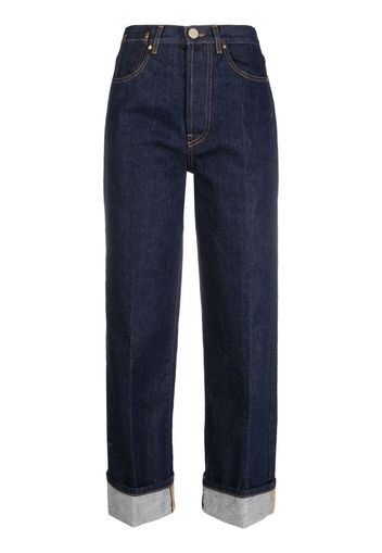 Erika Cavallini Jeans dritti - Blu