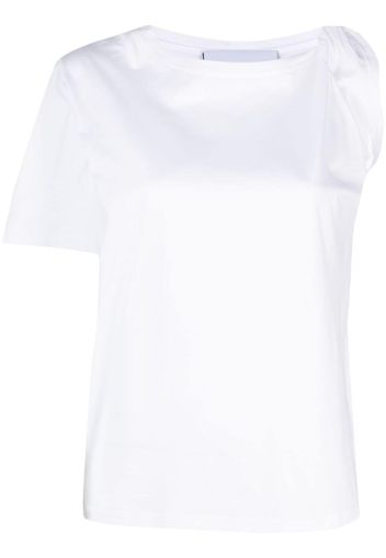 Erika Cavallini T-shirt asimmetrica - Bianco