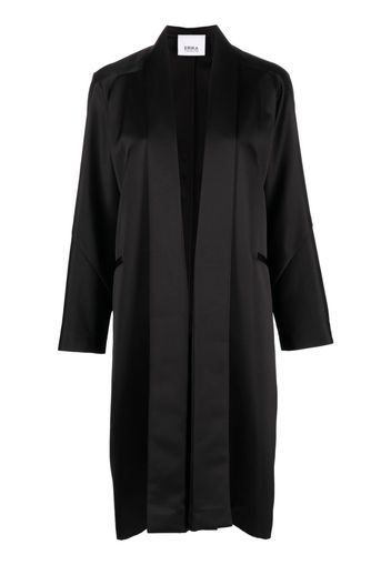 Erika Cavallini Cappotto con maniche raglan - Nero