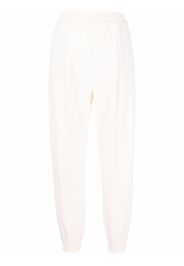 Erika Cavallini elasticated tapered trousers - Bianco