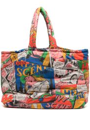 ERL Borsa tote Comics - Multicolore