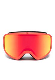 ERL biker-style frame mirrored sunglasses - Rosso