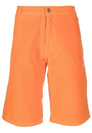 ERL knee-length corduroy shorts - Arancione