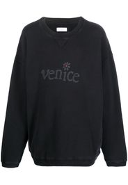 ERL Venice cotton sweatshirt - Nero