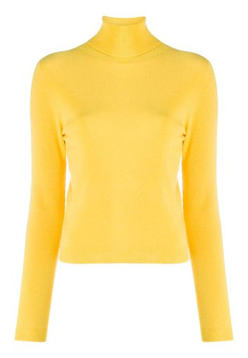 fine knit roll neck jumper