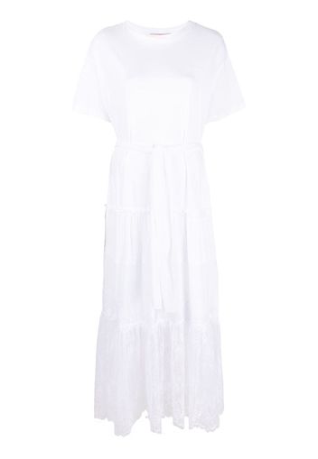 Ermanno Ermanno Vestito modello T-shirt - Bianco