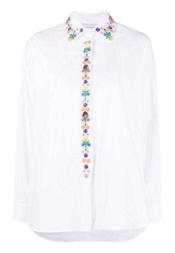 Ermanno Ermanno Camicia a fiori - Bianco