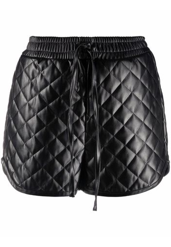 Ermanno Ermanno quilted short shorts - Nero