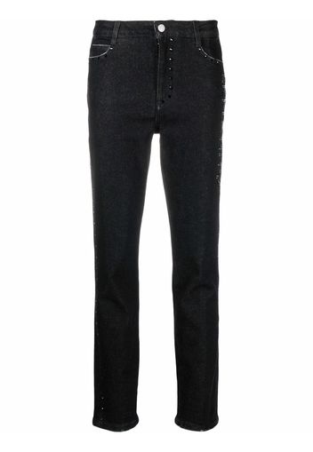 Ermanno Ermanno high-rise straight-leg jeans - Nero