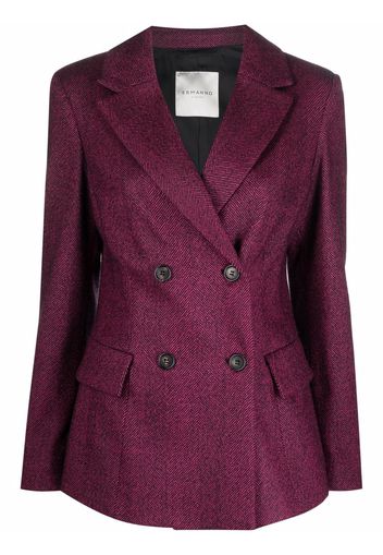 Ermanno Ermanno double breasted blazer - Rosa