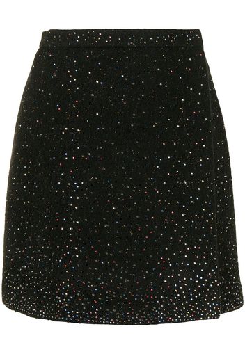 Ermanno Scervino wrap mini skirt - Nero