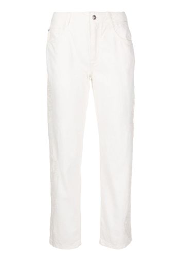 Ermanno Scervino boyfriend cotton trousers - Bianco