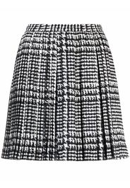 Ermanno Scervino high-waisted houndstooth skirt - Nero