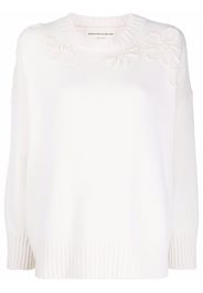 Ermanno Scervino long-sleeve knitted jumper - Bianco