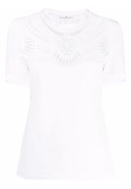 Ermanno Scervino cutout-pattern T-shirt - Bianco