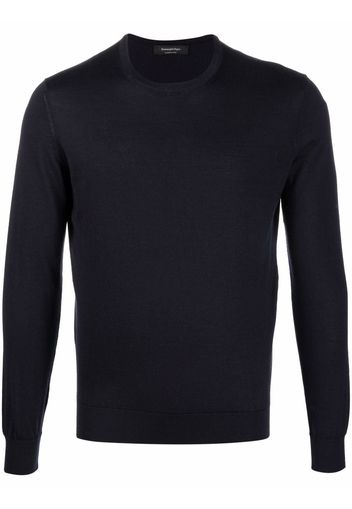 Ermenegildo Zegna round neck jumper - Blu