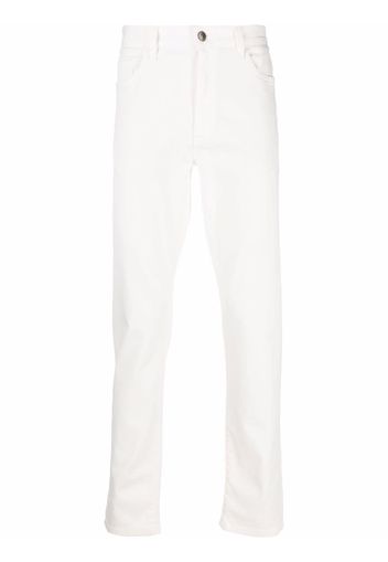 Ermenegildo Zegna tapered-leg jeans - Bianco