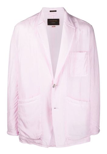 Ermenegildo Zegna single breasted patch-pocket blazer - Rosa