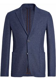 Ermenegildo Zegna Blazer monopetto sartoriale - Blu