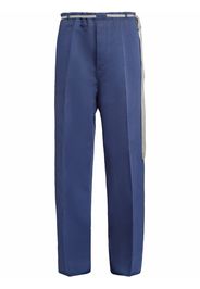 Ermenegildo Zegna tailored wide-leg trousers - Blu