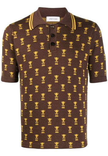 Polo jacquard