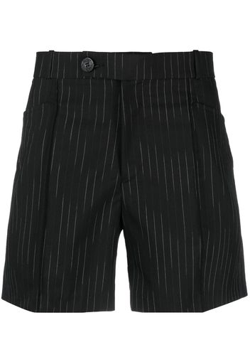 Ernest W. Baker pinstriped tailored shorts - Nero