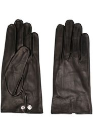 Ernest W. Baker press-stud fastened gloves - Nero