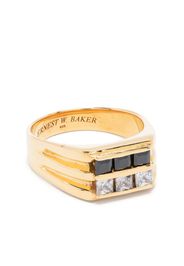 Ernest W. Baker 6 Stone gold-plated ring - Oro