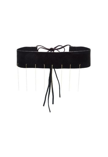 Erth Suede Choker - BLACK