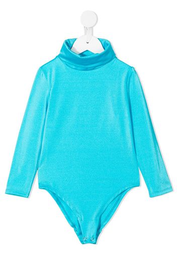 Eshvi Kids Tuta corta a collo alto - Blu